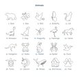 Load image into Gallery viewer, Symbols Engraving Options - Animals Symbols
