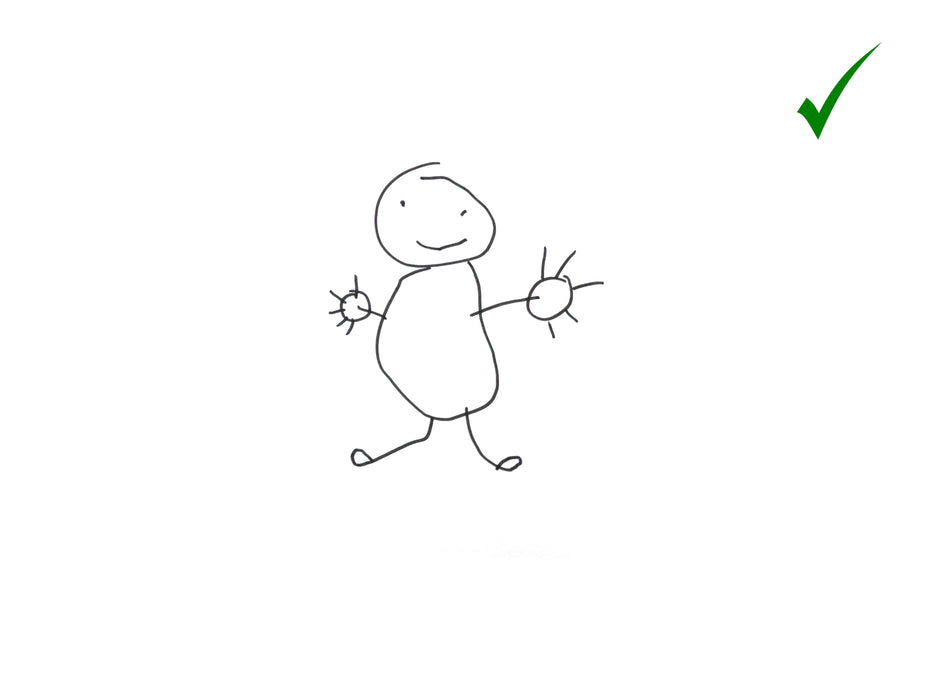 Stick figure drawing 
