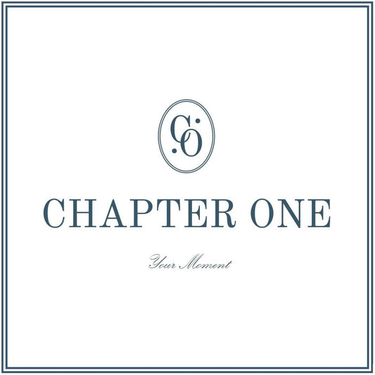 Gift card with 'Chapter One' text and a logo 