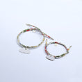 Load image into Gallery viewer, Silver bracelets set for mums and their little ones with engravable cloud pendant

